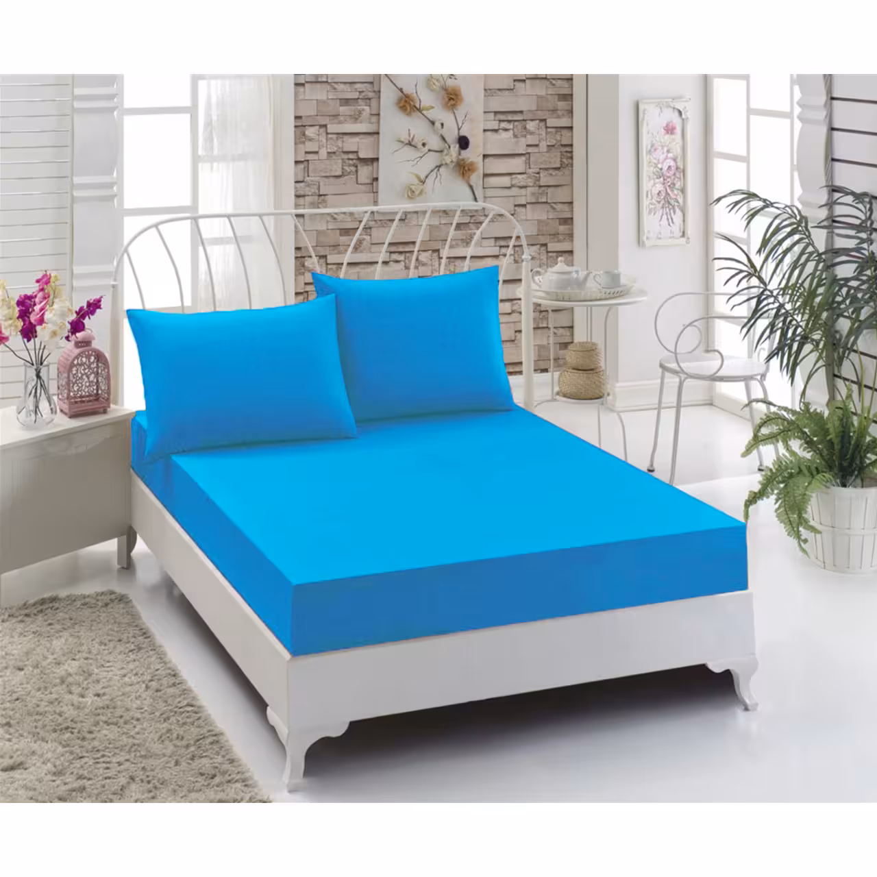 سرویس ملحفه ژوان ژوزه کد 154849 یک نفره 2 تکه