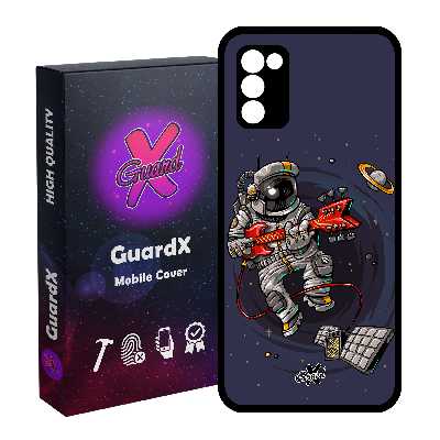 کاور گارد ایکس طرح Galaxy مدل Glass10080 مناسب برای گوشی موبایل سامسونگ Galaxy A03s