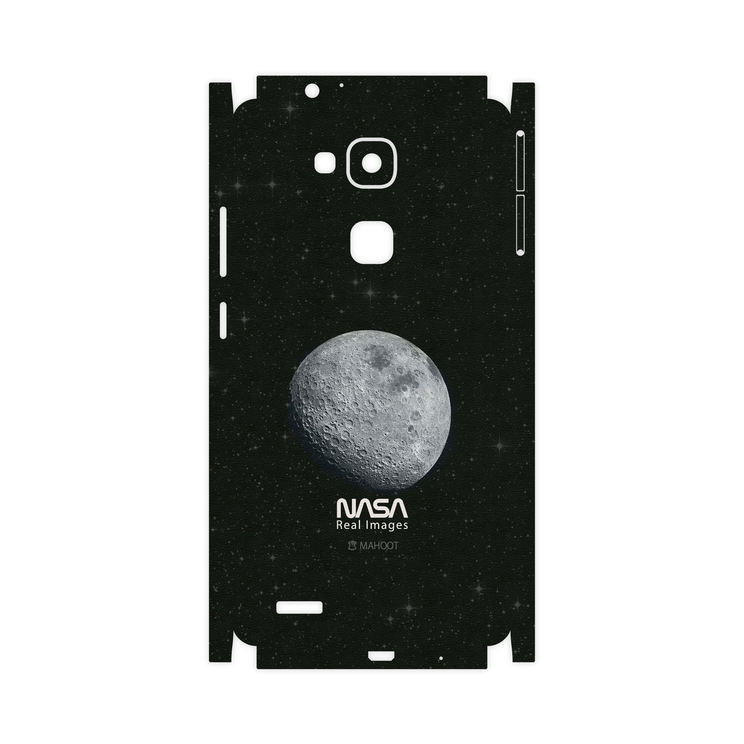 برچسب پوششی ماهوت مدل Moon-By-NASA-FullSkin مناسب برای گوشی موبایل هوآوی Mate 7