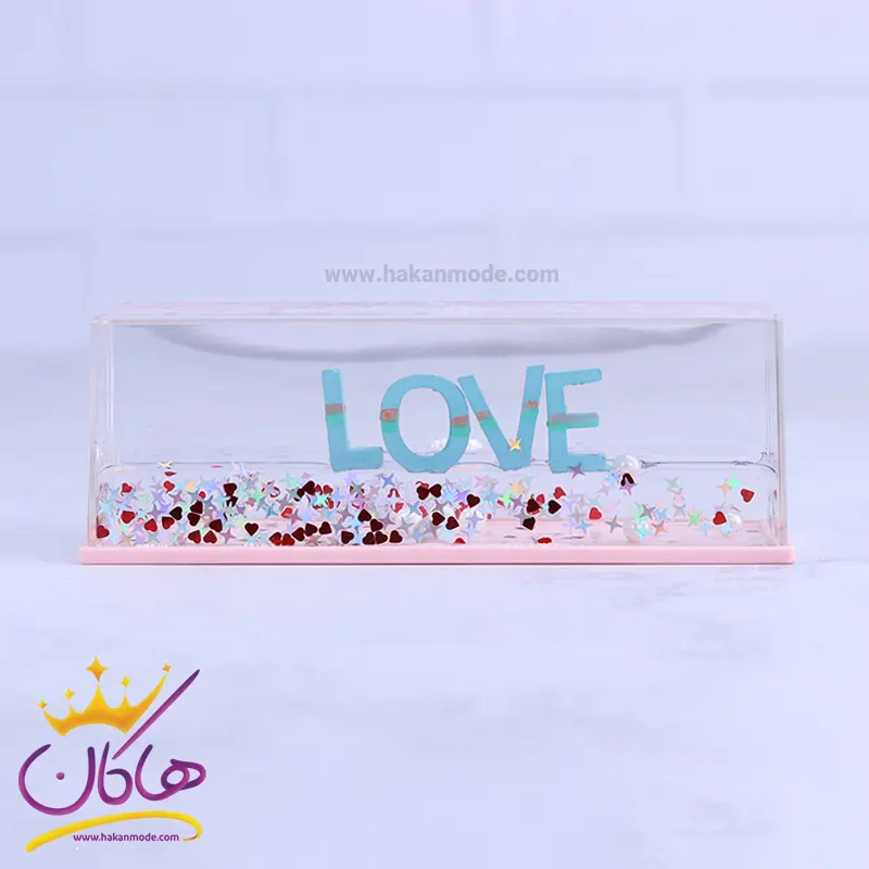 شناور دکوری اقیانوس طرح لاو سبز صورتی | 7213/9