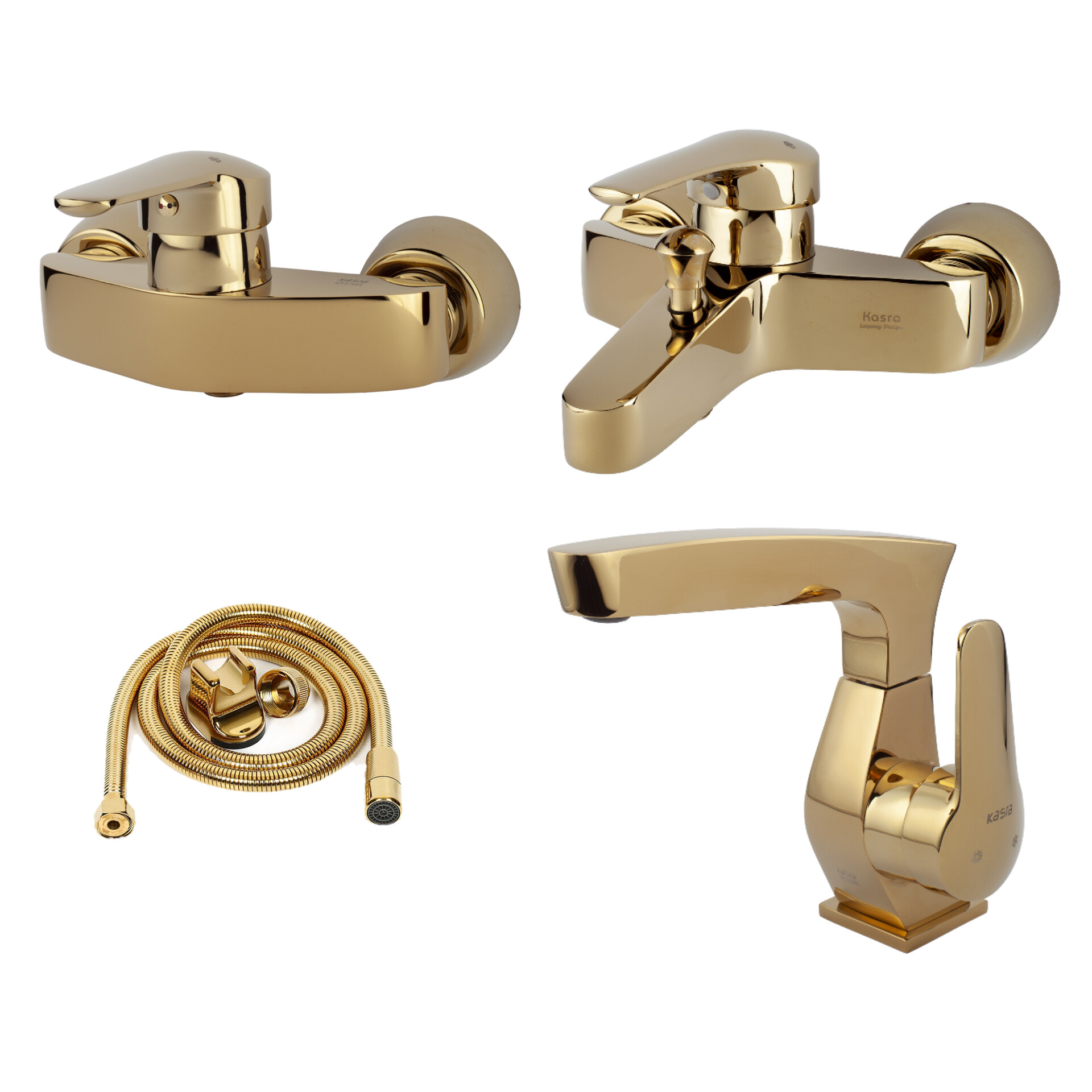 ست شیرآلات کسری مدل سزار مجموعه 4 عددی