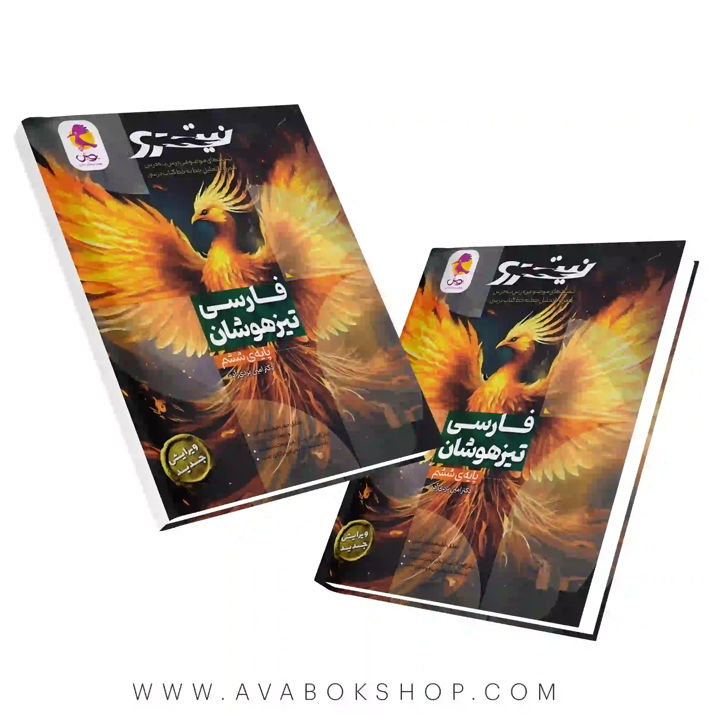 کتاب فارسی ششم تیزهوشان نیترو (تست های موضوعی درس به درس) پویش اندیشه خوارزمی جلد اول