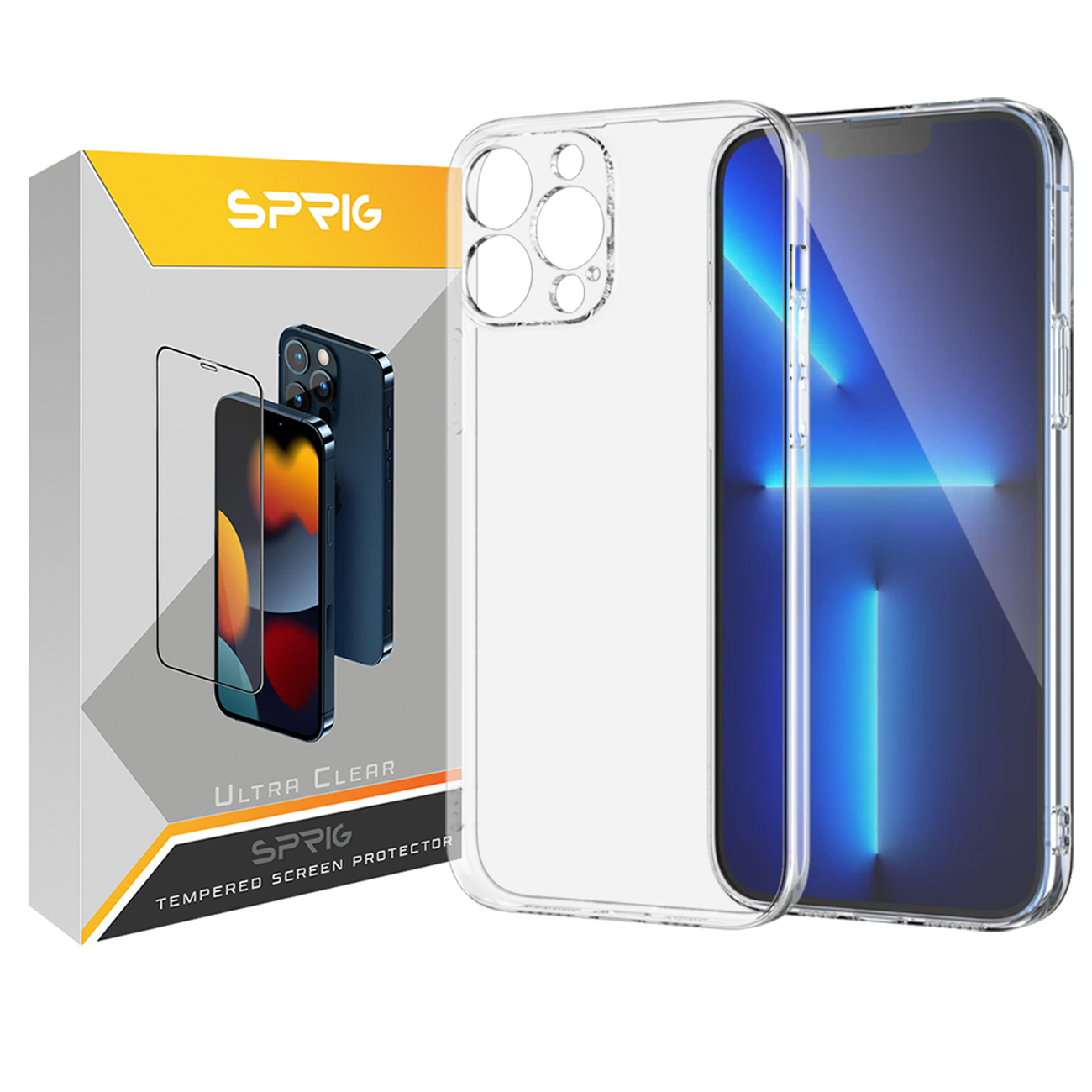 کاور اسپریگ مدل Clear TPU مناسب برای گوشی موبایل اپل iphone 14 Pro Max