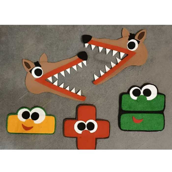 پک آموزش ریاضی شامل (علامت کوچک تر بزرگتر مساوی و علامت جمع تفریق )