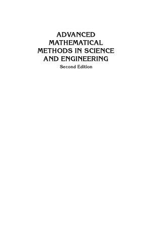 خرید و دانلود نسخه کامل کتاب Advanced Mathematical Methods in Science and Engineering, Second Edition