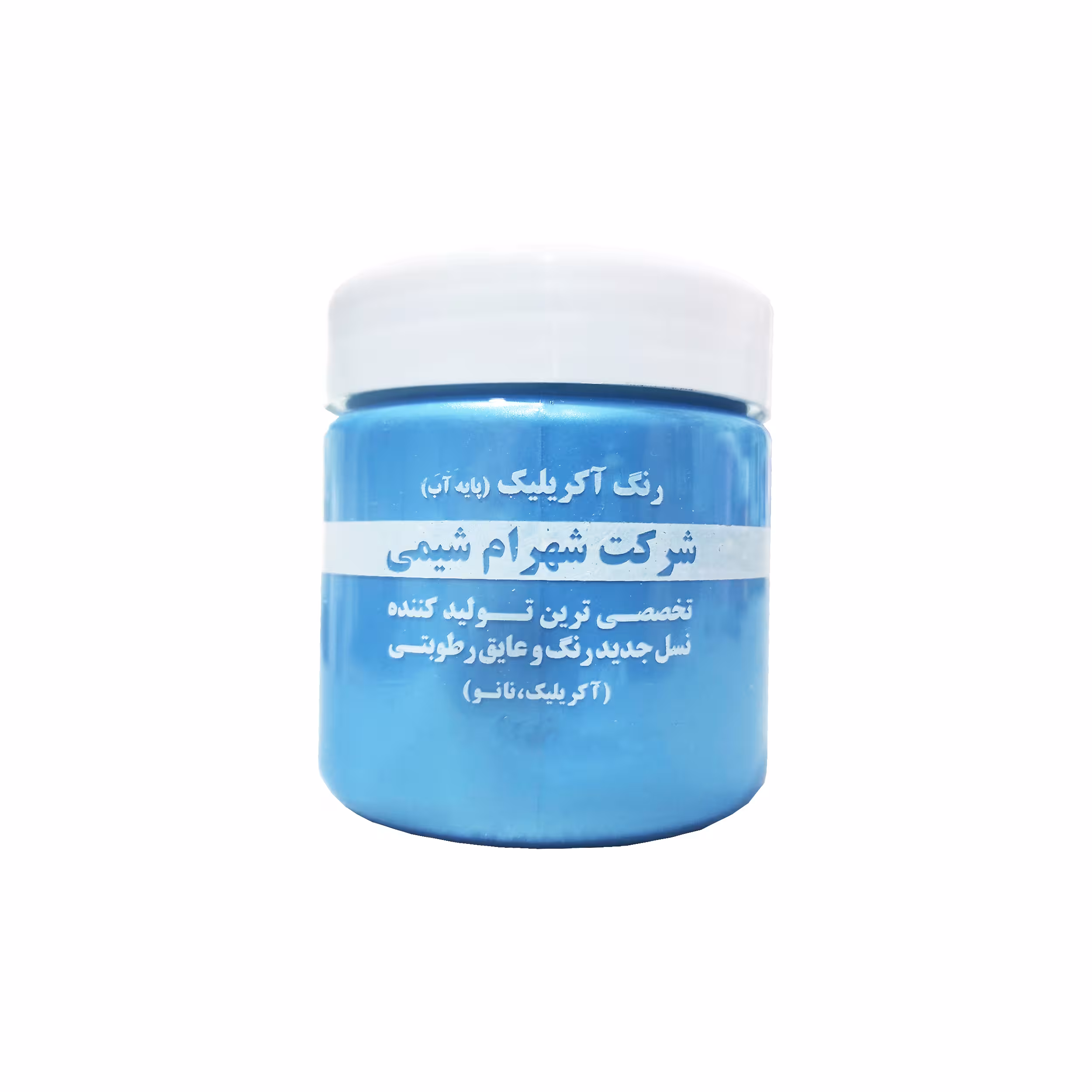 رنگ آکریلیک فیروزه ای صدفی شهرام شیمی مدل ARTEX COLOR وزن 300 گرم
