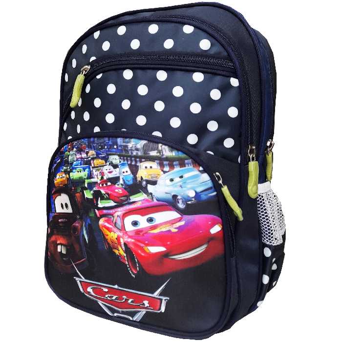 کوله پشتی طرح ماشین مک کویین مدل توپی