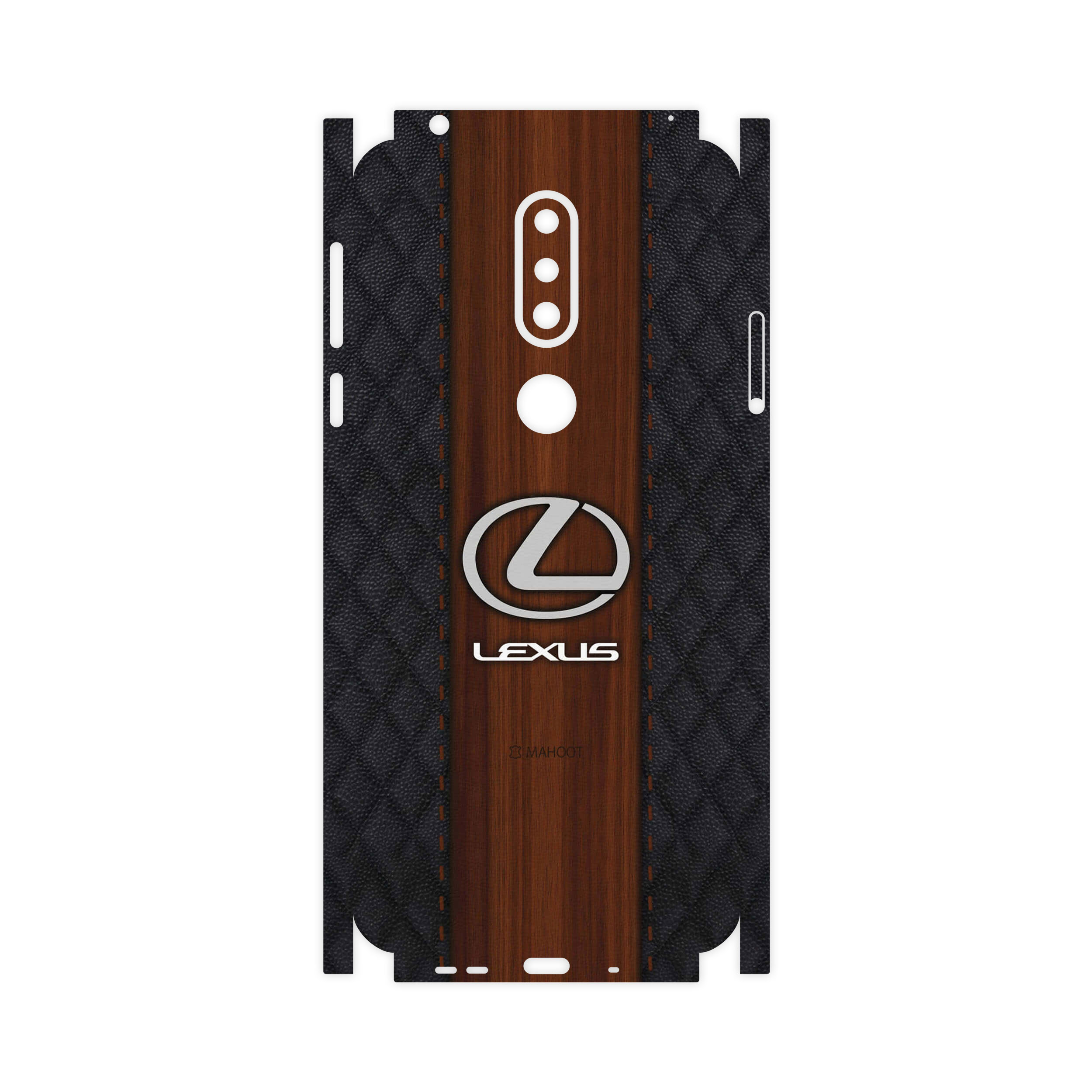 برچسب پوششی ماهوت مدل Lexus-FullSkin مناسب برای گوشی موبایل نوکیا 7.1