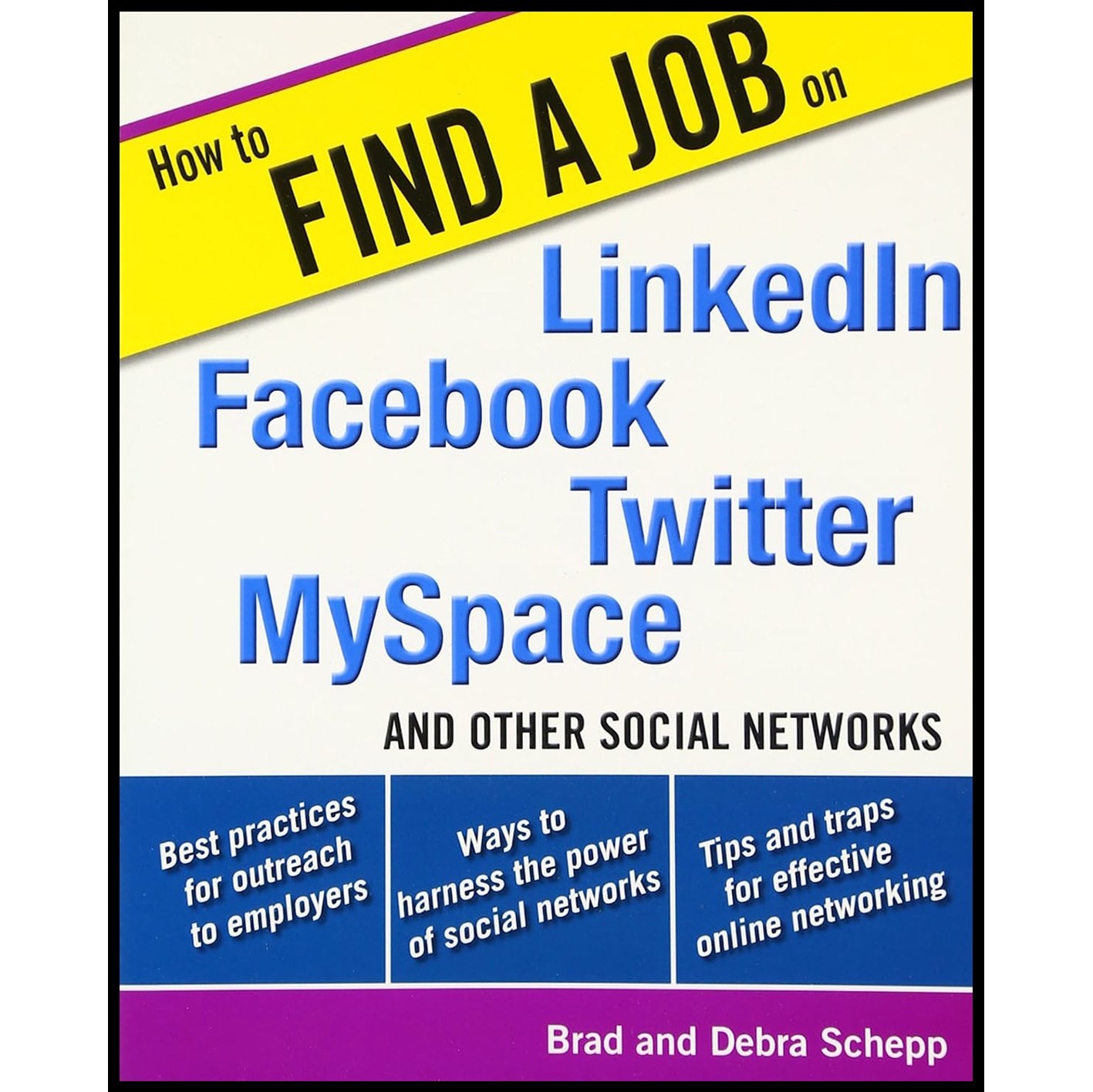 کتاب زبان اصلی How to Find a Job on LinkedIn Facebook Twitter MySpace and Other 