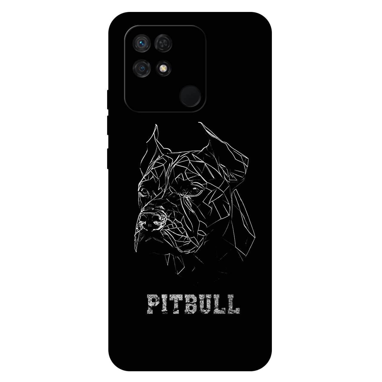 کاور مگافون طرح پیتبول مدل 1883 مناسب برای گوشی موبایل شیائومی Redmi 10 Power 