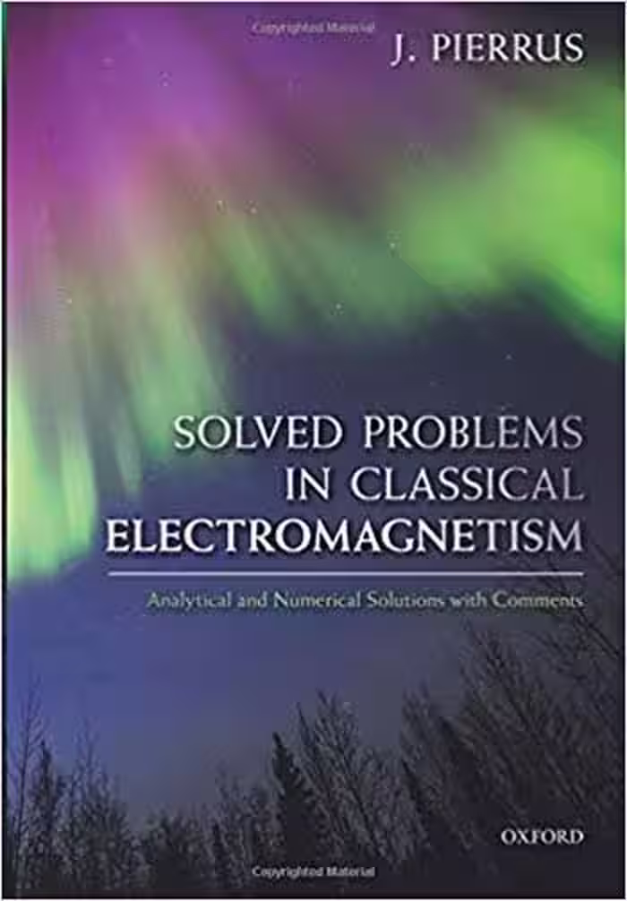 󾕇 دانلود کتاب Solved Problems in Classical Electromagnetism - Analytical and Numerical Solutions with Comments - دانلود کتاب های دانشگاهی