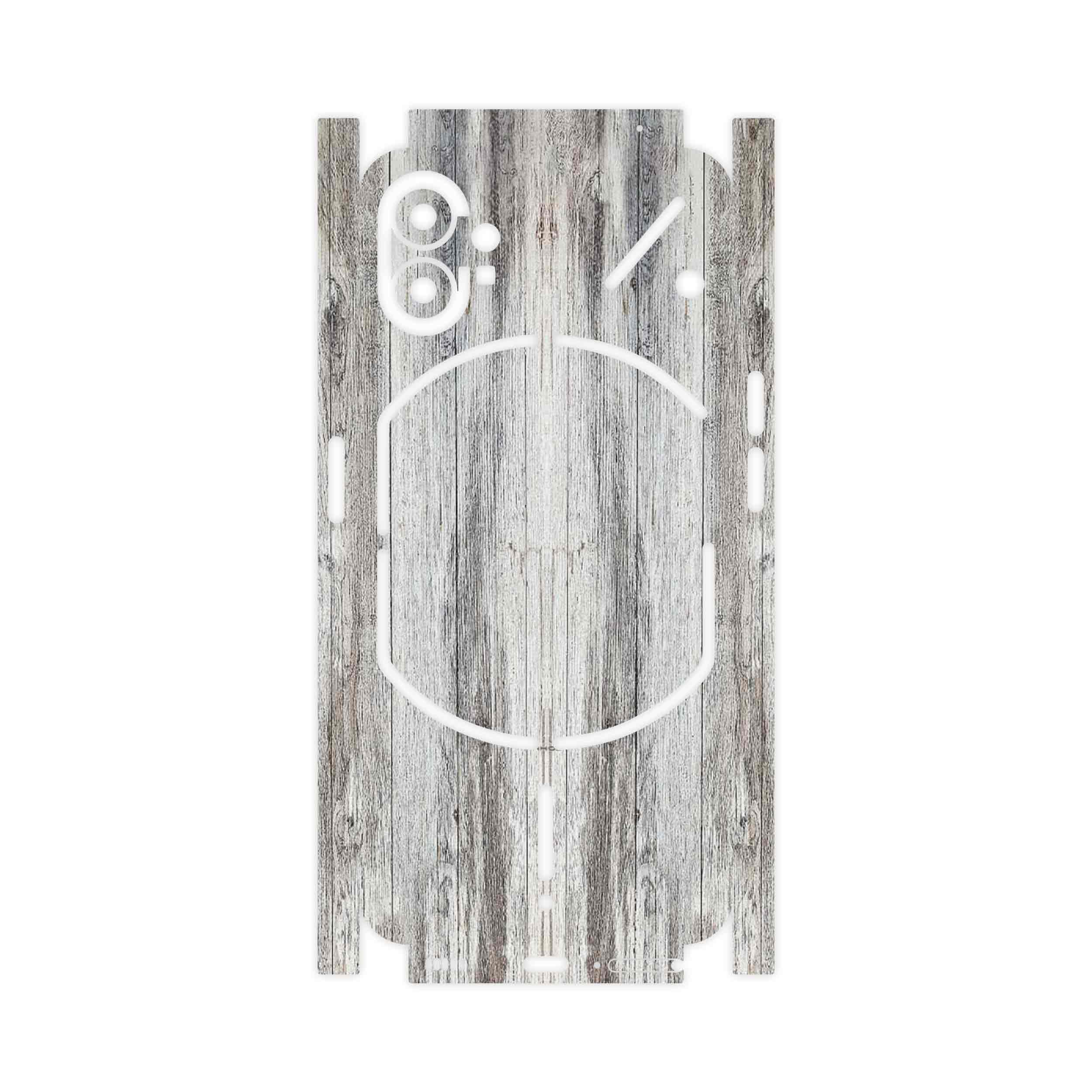 برچسب پوششی ماهوت مدل Wood Texture 8-FullSkin مناسب برای گوشی موبایل ناتینگ Phone 1