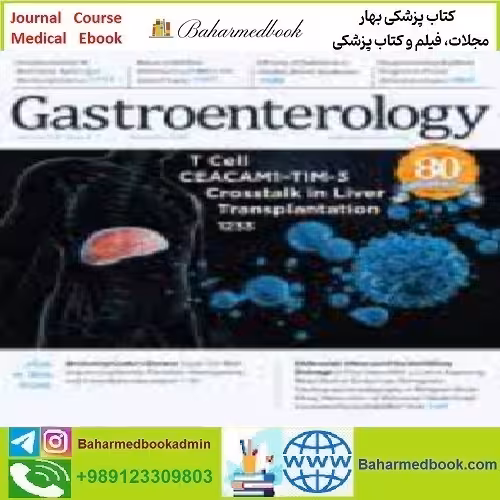Gastroenterology Volume 165 Issue 1 to 5 2023 TRUE PDF pric