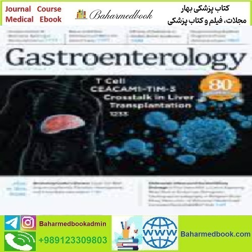 Gastroenterology Volume 165 Issue 1 to 5 2023 TRUE PDF pric