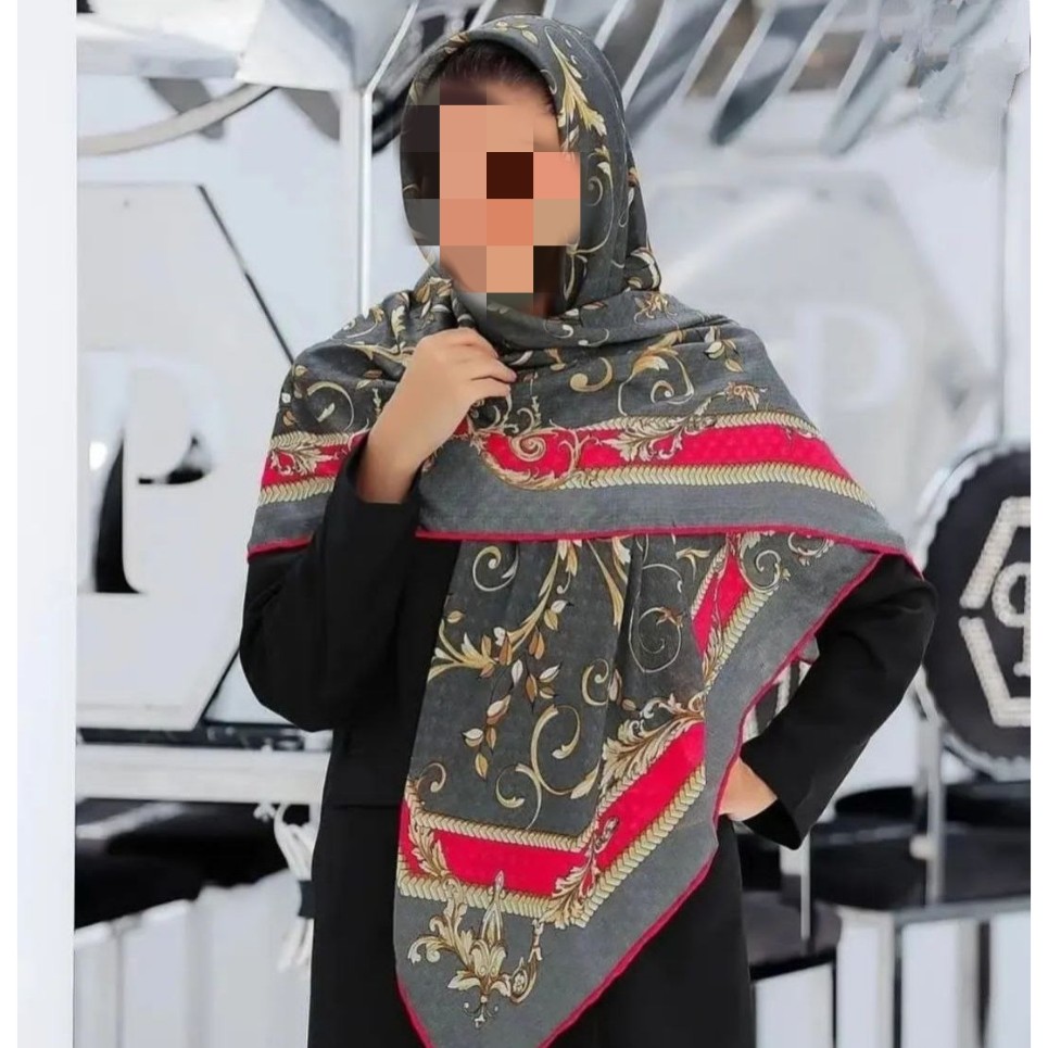 روسری قواره 140 طرح دار