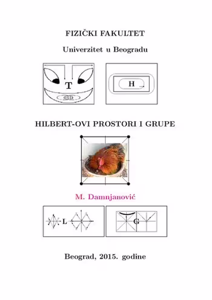 خرید و دانلود نسخه کامل کتاب HILBERT-OVI PROSTORI I GRUPE