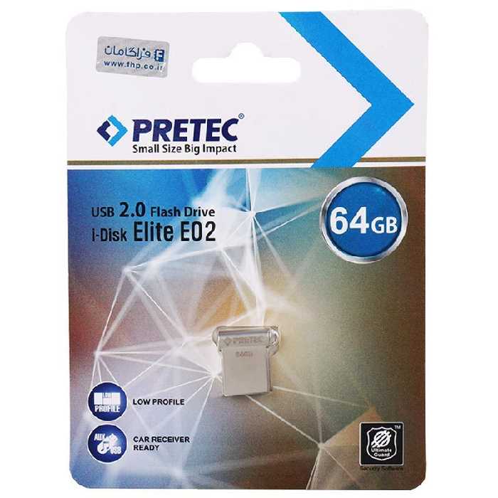 فلش 64 گیگ پرتک Pretec i-Disk Elite E02