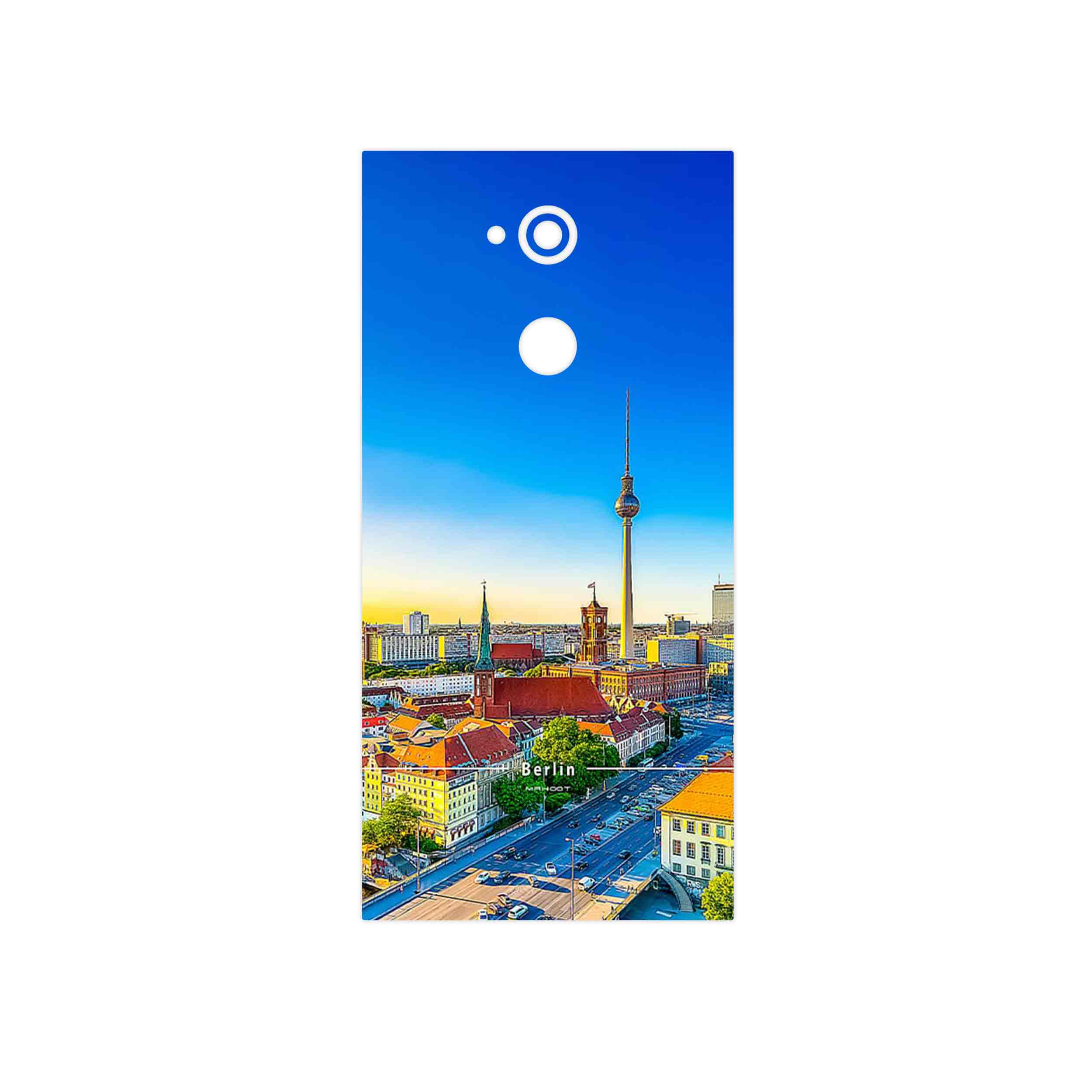 برچسب پوششی ماهوت مدل City of Berlin مناسب برای گوشی موبایل سونی Xperia XA2 Ultra