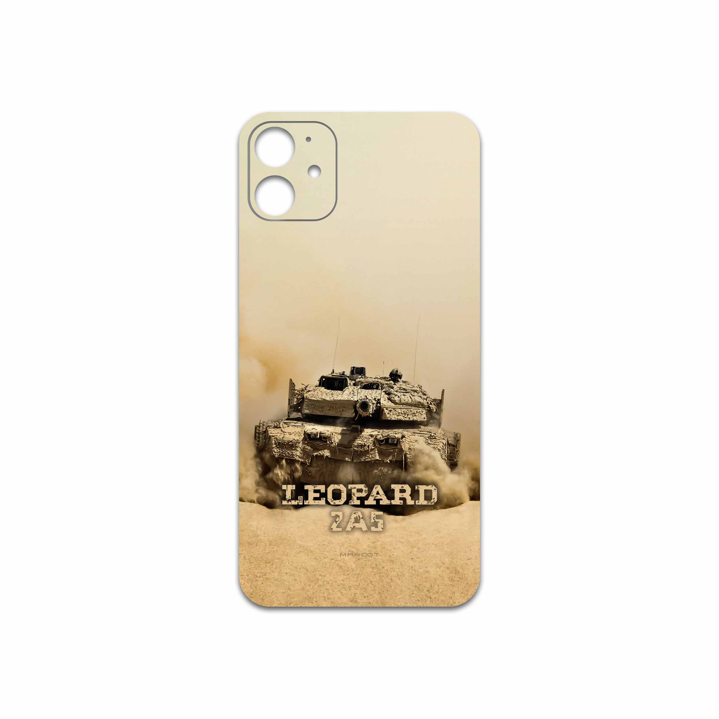 برچسب پوششی ماهوت مدل Leopard 2A5 tank مناسب برای گوشی موبایل اپل iPhone 11