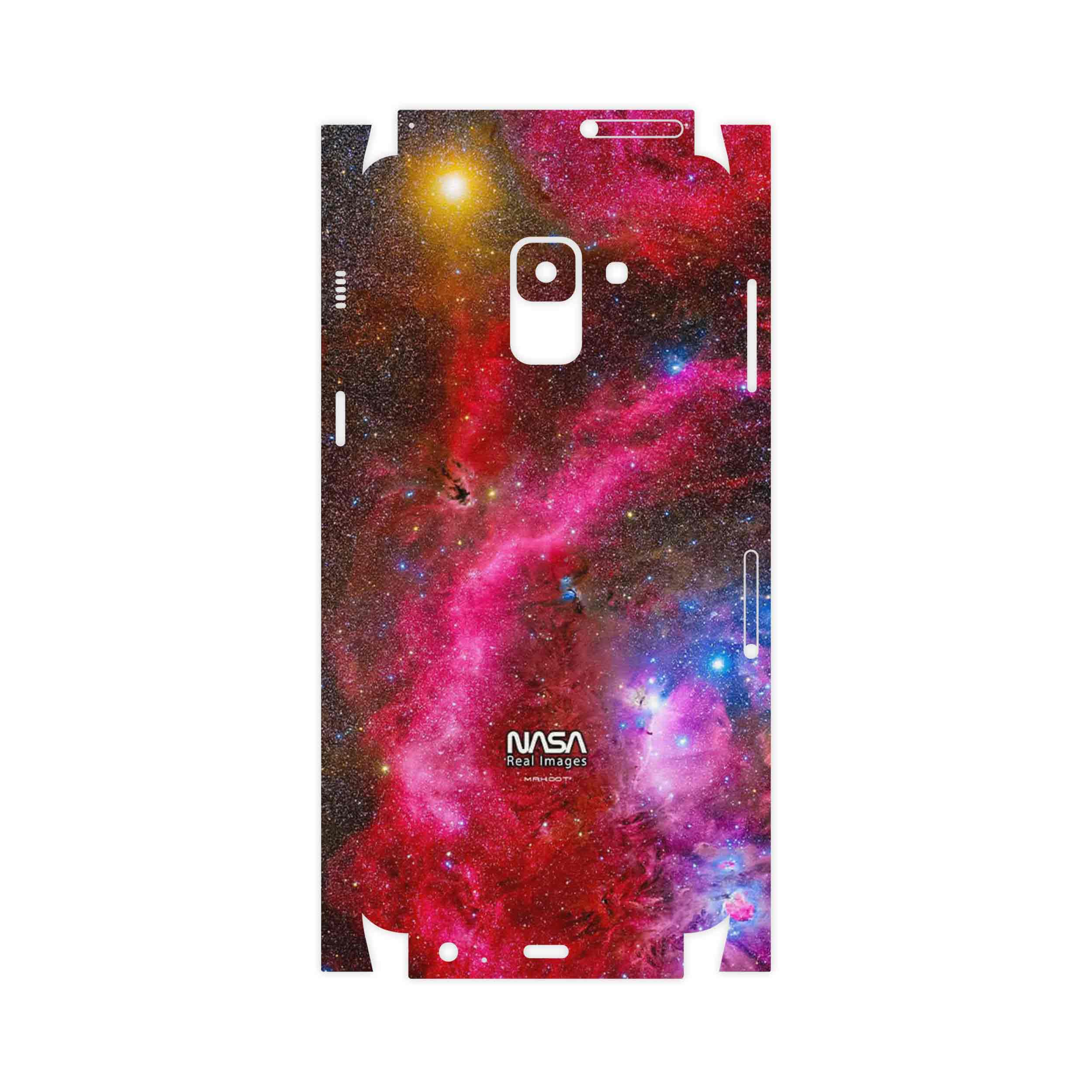 برچسب پوششی ماهوت مدل Universe b NASA 11-FullSkin مناسب برای گوشی موبایل سامسونگ Galaxy A8 2018