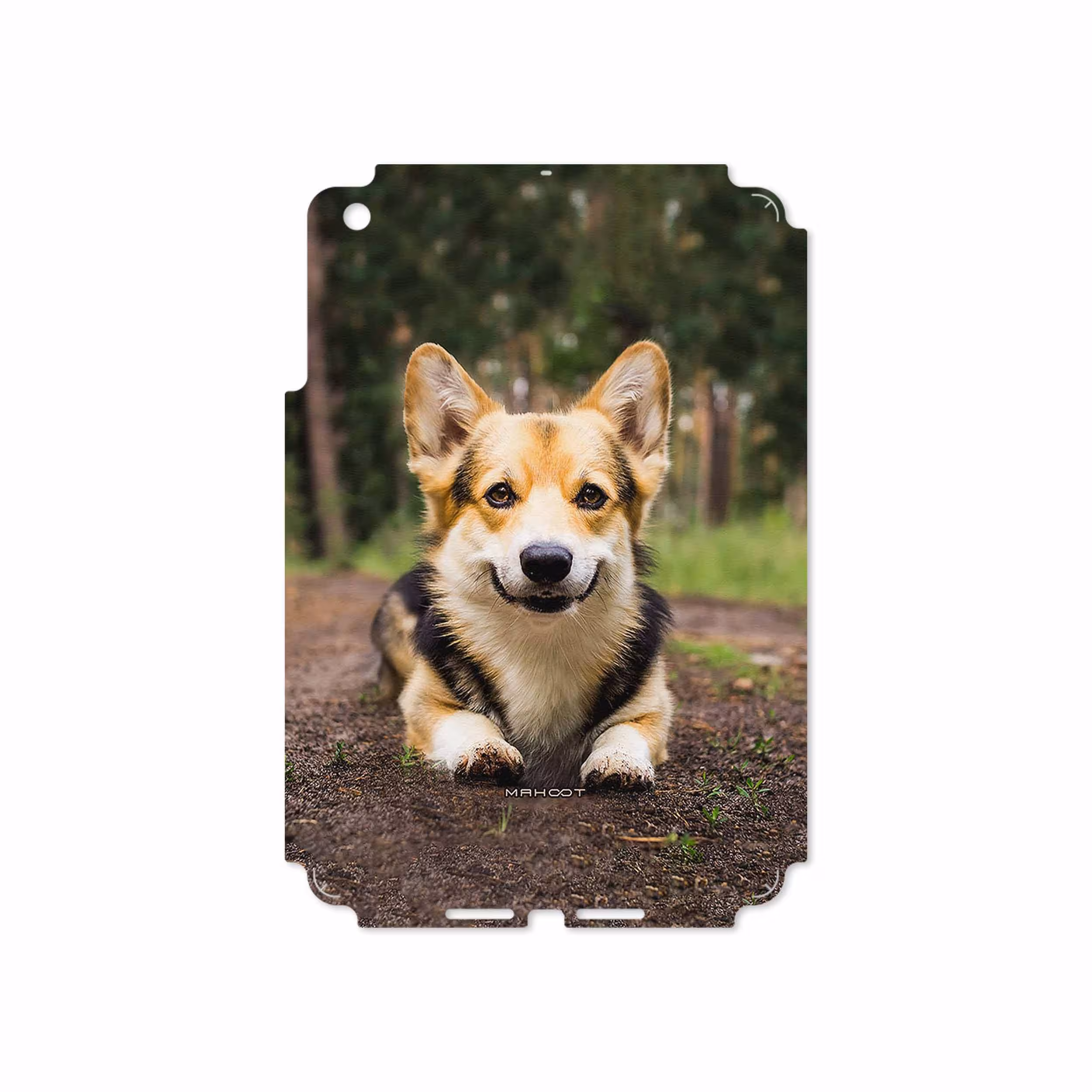 برچسب پوششی ماهوت مدل Dog-2 مناسب برای تبلت اپل iPad mini 2012 A1432
