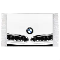 فرش ماشینی دیوارکوب اطلس آبی طرح ماشین BMW مدل T1034