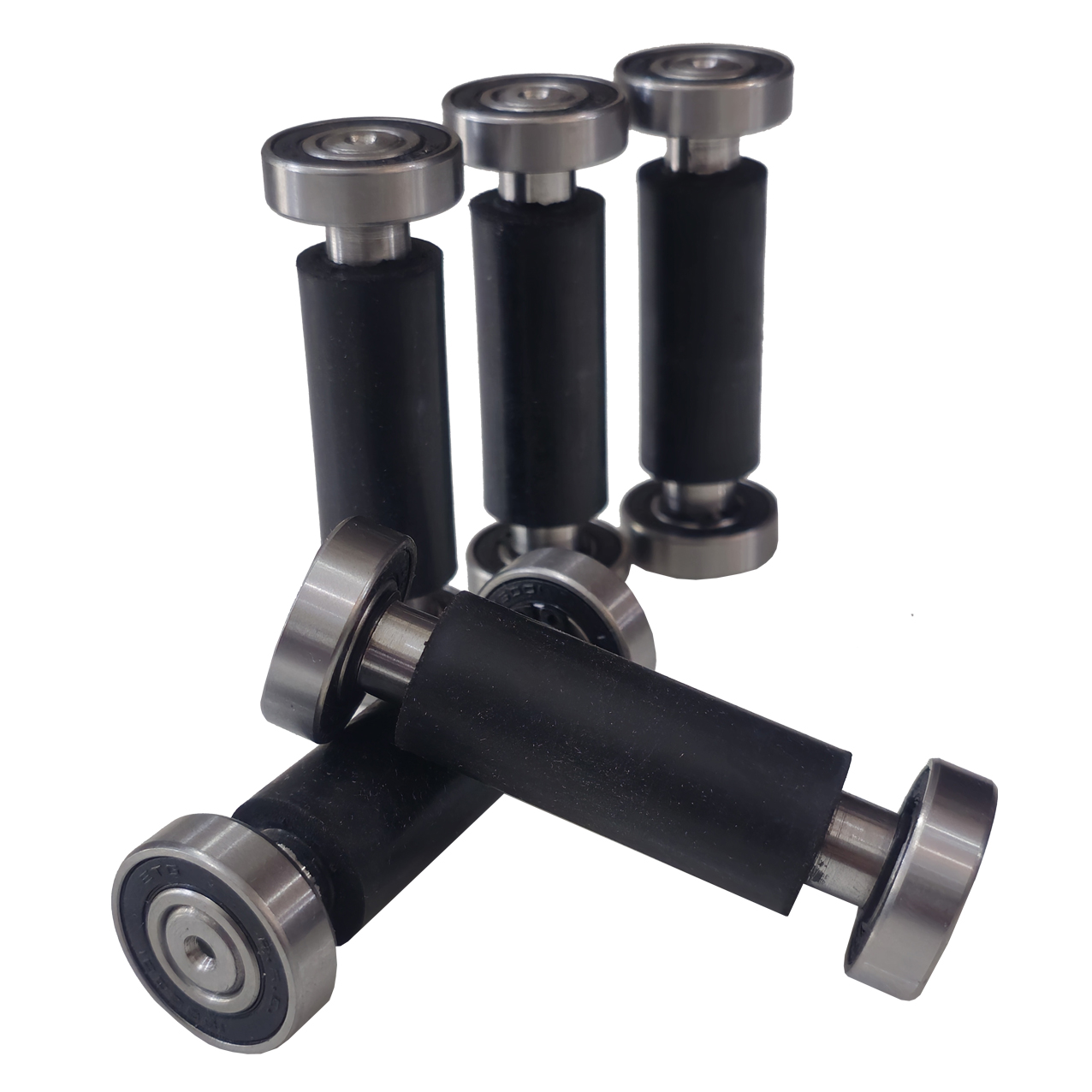 غلتک لاستیکی هد انگشتی قطر 30 میلیمتر