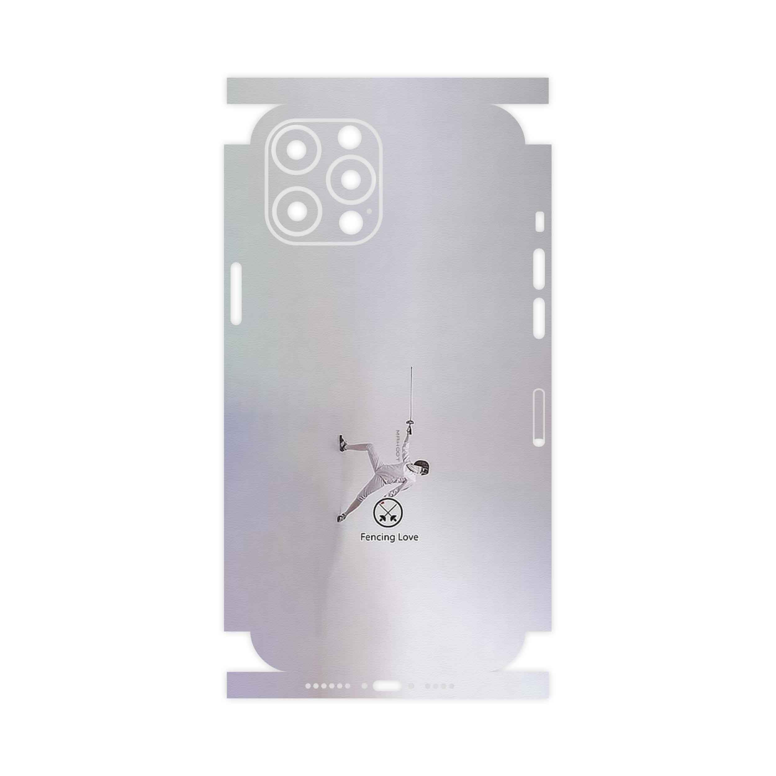 برچسب پوششی ماهوت مدل Fencing-FullSkin مناسب برای گوشی موبایل اپل iPhone 12 Pro Max