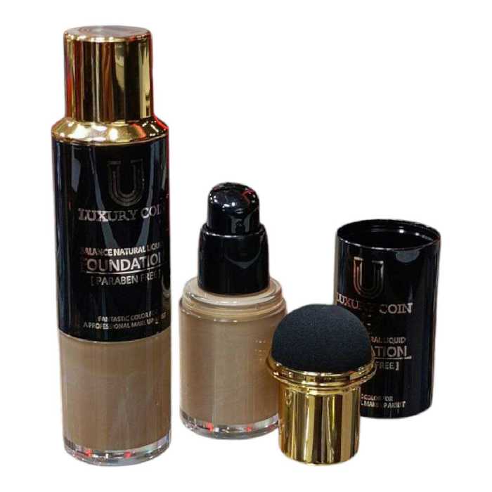 کرم پودر شیشه‌ ای لاکچری کوین 30 میل