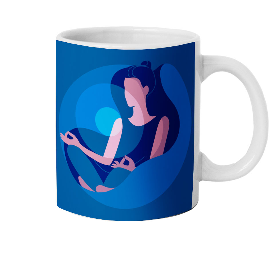 ماگ دارلی طرح یوگا کد M991