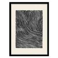 قیمت و خرید تابلو دکوراتیو مدل نقاشی خطوط انتزاعی کد 1613