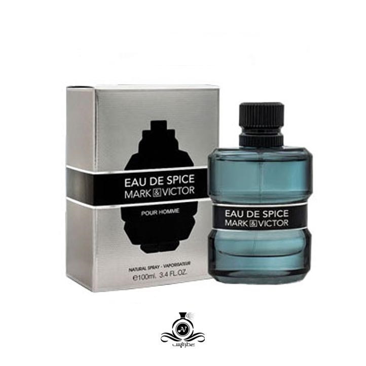 ادکلن مردانه مارک ویکتور ادو اسپایس فرگرانس ورد Fragrance World mark victor eau de spice