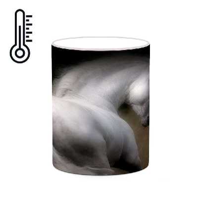 ماگ حرارتی کاکتی طرح اسب مدل mgh24293