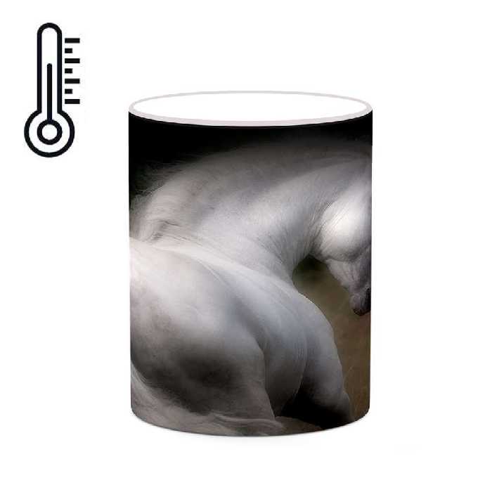 ماگ حرارتی کاکتی طرح اسب مدل mgh24293