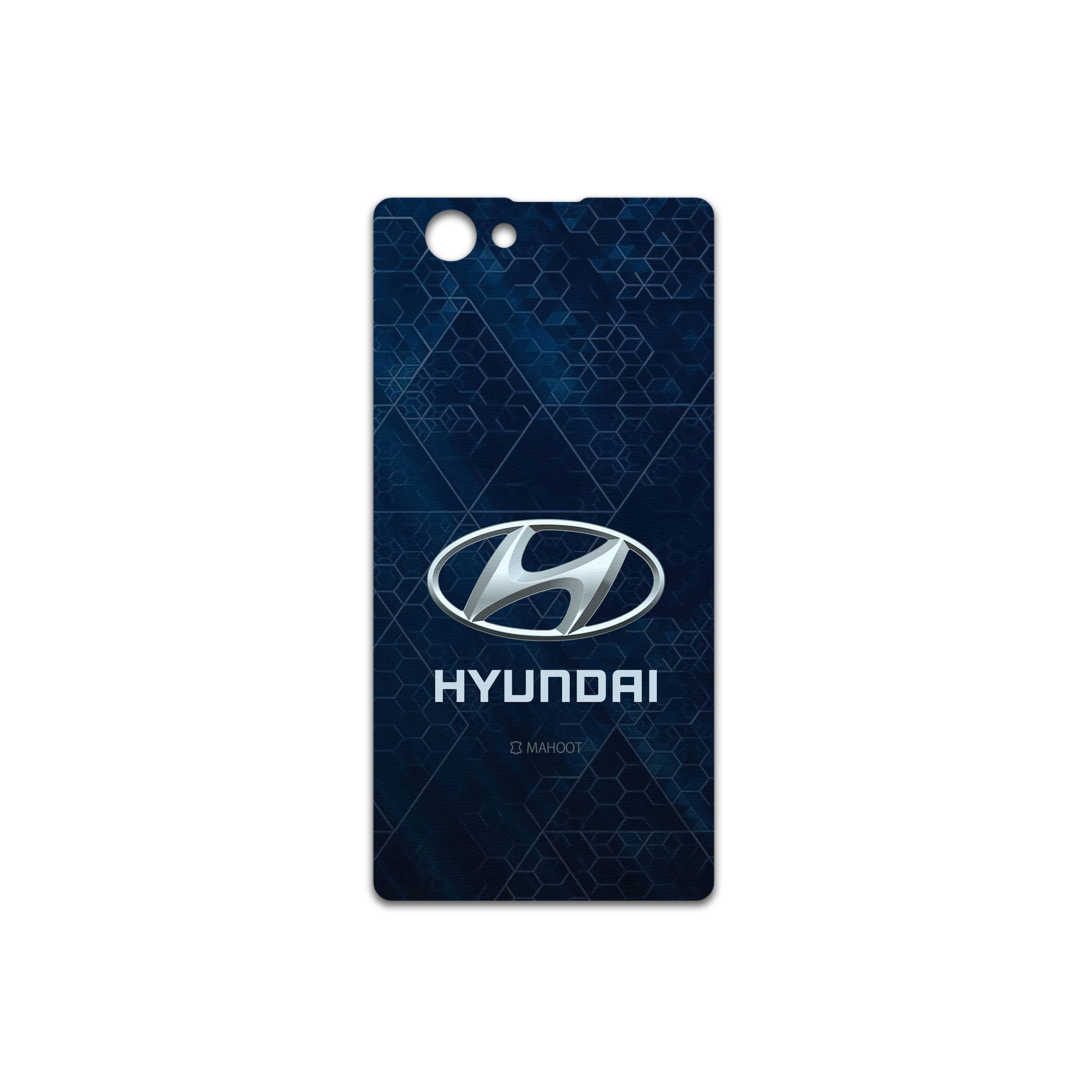 برچسب پوششی ماهوت مدل Hyundai مناسب برای گوشی موبایل سونی Xperia Z1 Compact