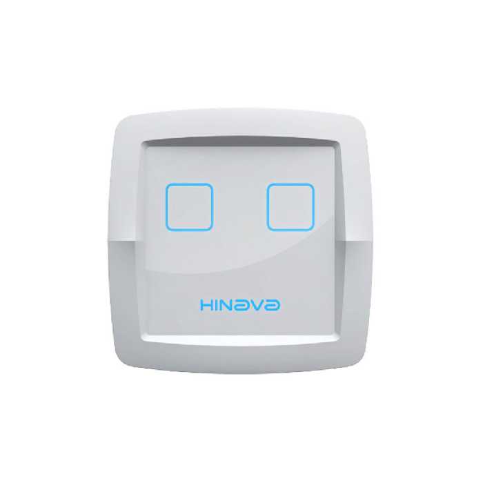 کلید لمسی هوشمند دو پل هیناوا مدل کلاسیک کد HTS10211