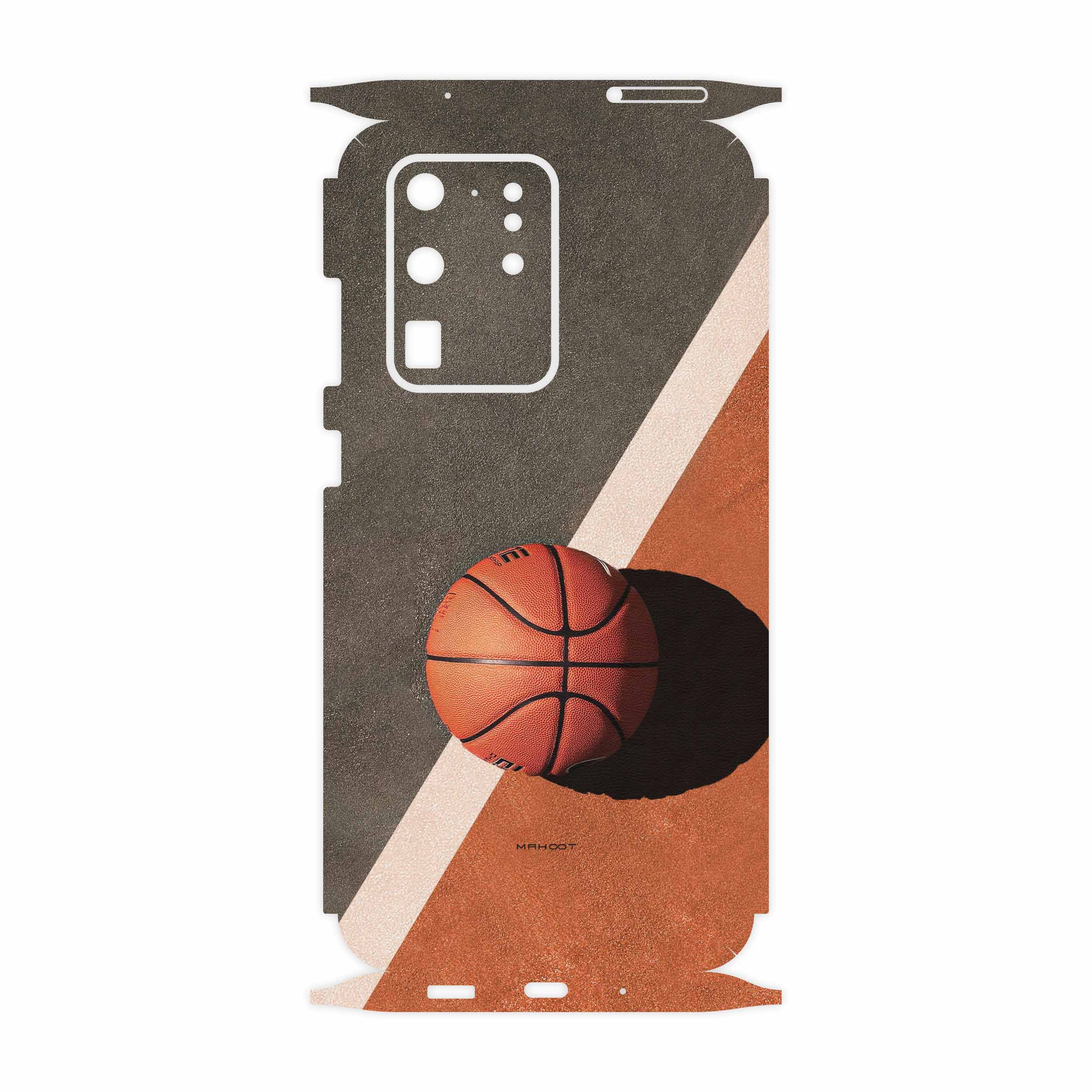برچسب پوششی ماهوت مدل Basketball-FullSkin مناسب برای گوشی موبایل سامسونگ Galaxy S20 Ultra