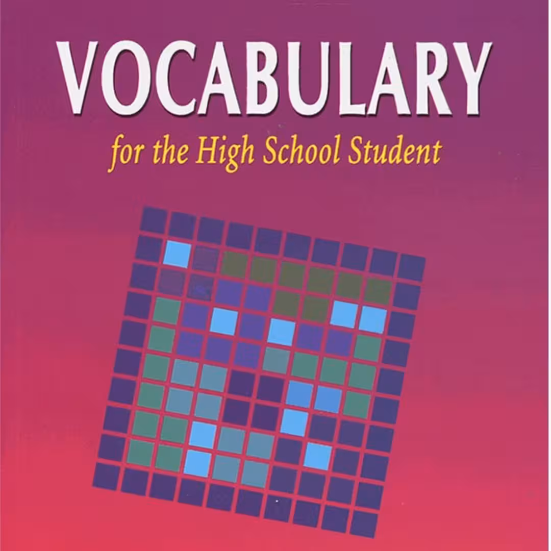 کتاب وکبیولاری فور های اسکول استیودنت vocabulary for high school students