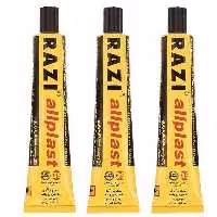 چسب همه کاره رازی مدل Razi Allplast All Purpose Adhesive 50ml کد 007 حجم 50 میلی لیتر بسته 3 عددی