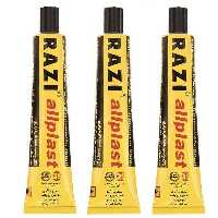 چسب همه کاره رازی مدل Razi Allplast All Purpose Adhesive 50ml کد 007 حجم 50 میلی لیتر بسته 3 عددی