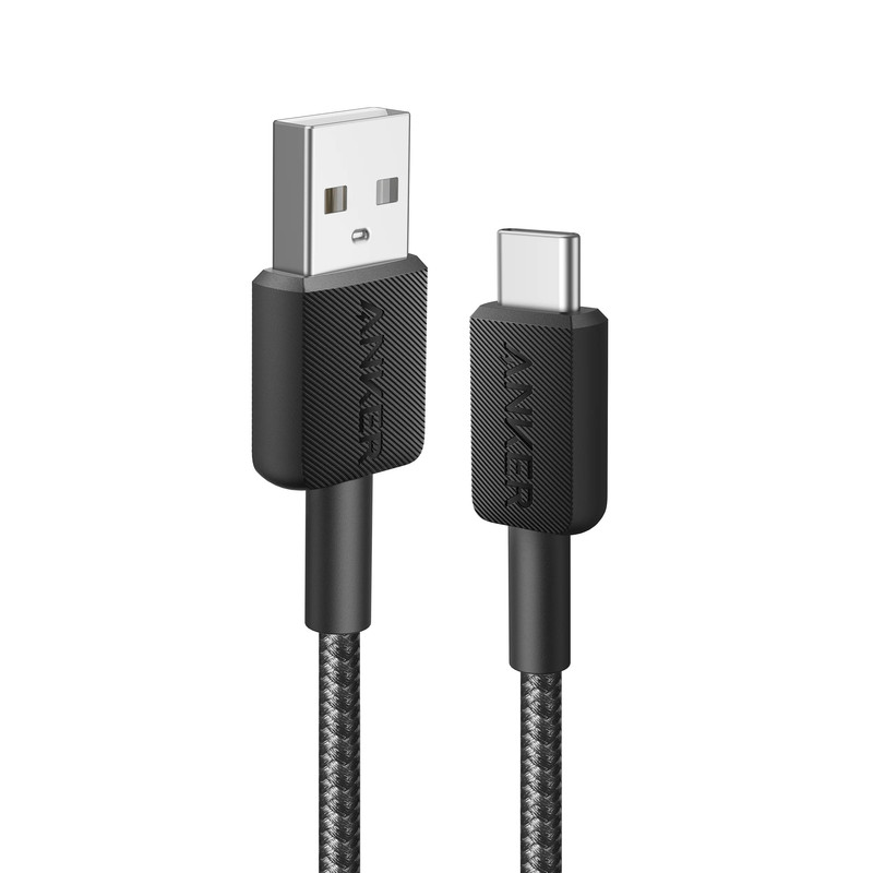 کابل تبدیل USB به USB-C انکر مدل 322/A81H5 طول 0.9 متر | کالا مکس