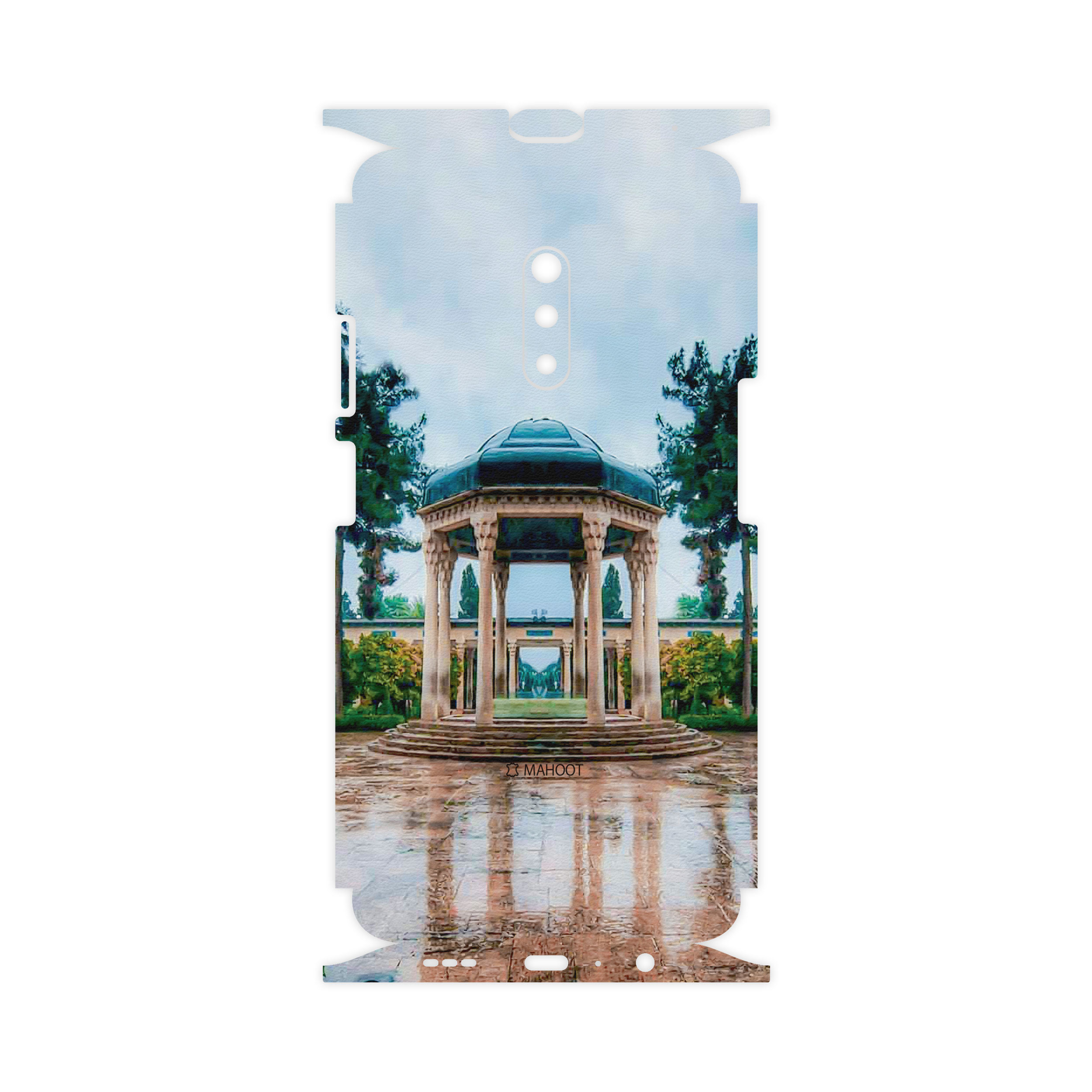 برچسب پوششی ماهوت مدل HAFEZ-Tomb-FullSkin مناسب برای گوشی موبایل اوپو Realme X