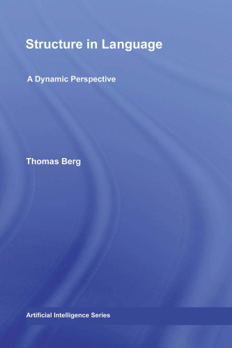 خرید و دانلود نسخه کامل کتاب Structure in Language: A Dynamic Perspective