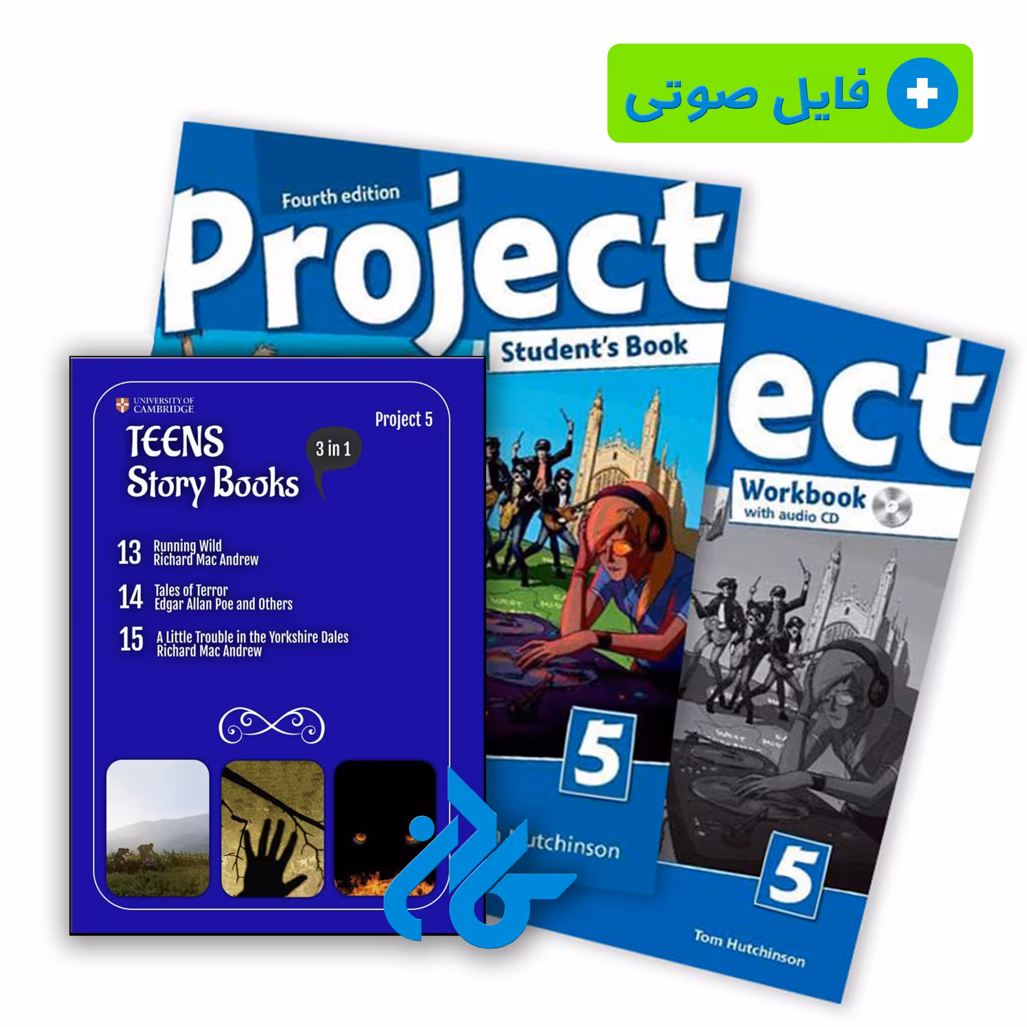 پک کتاب Project 5   کتاب داستان انگلیسی Teens Story Books – Project 5