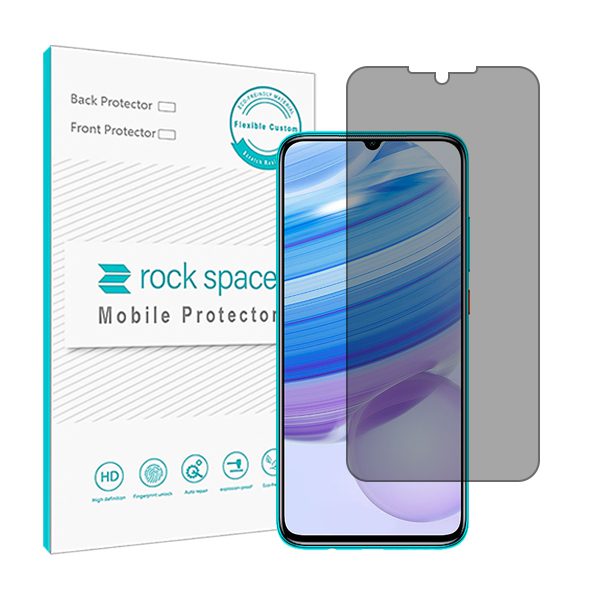 گلس شیائومی Redmi 10X 5G مدل نانو هیدروژل پرایوسی برند راک اسپیس کد 6220S