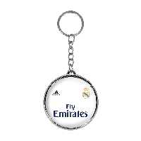 جاکلیدی خندالو طرح باشگاه رئال مادرید مدل دوطرفه کد 21502046