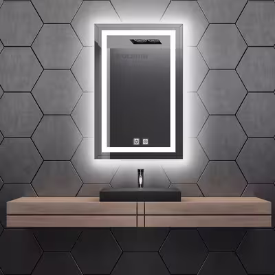 آینه سرویس بهداشتی  دلفین مدل ضدبخار Tch-HT-6070-T