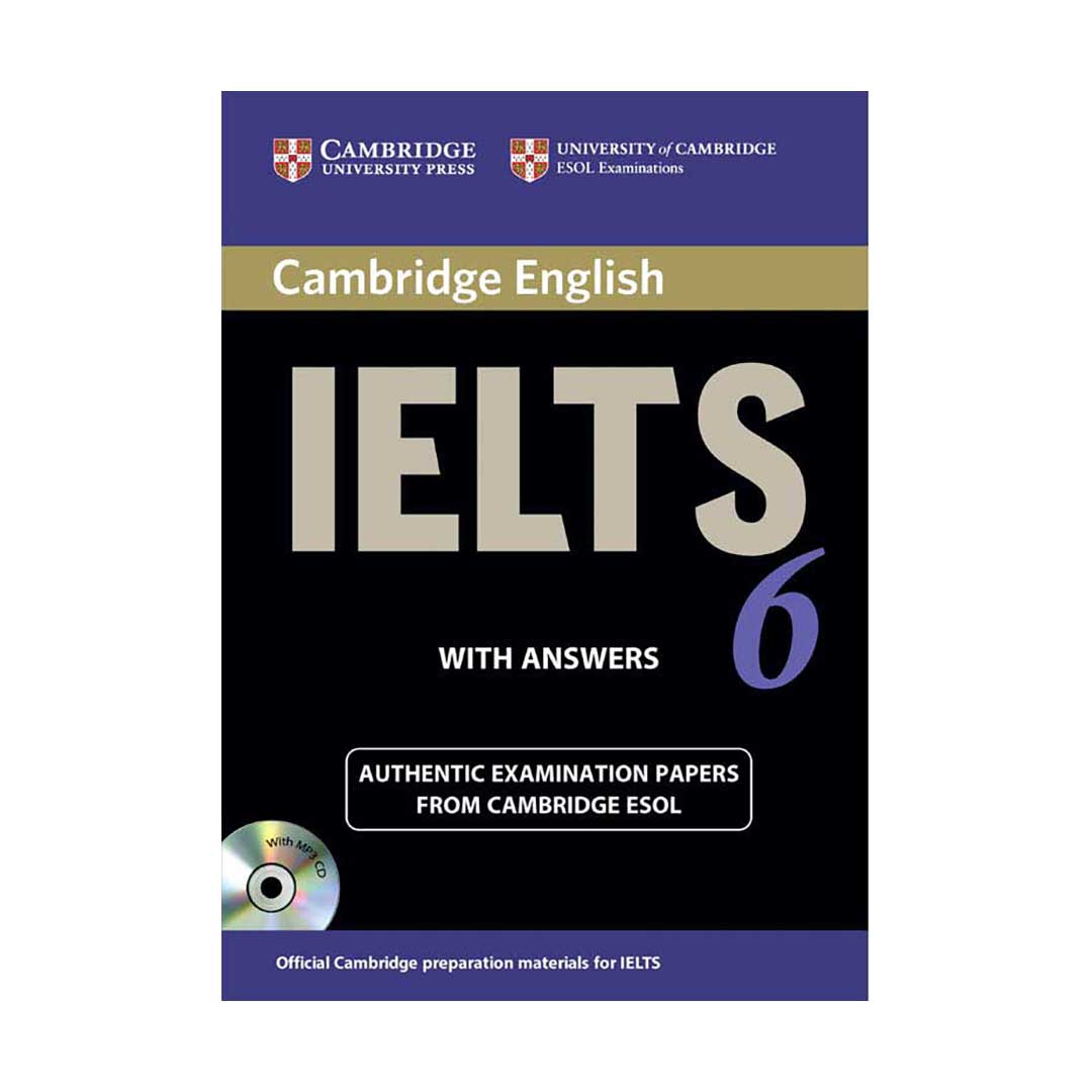 کتاب زبان IELTS Cambridge 6 همراه با CD