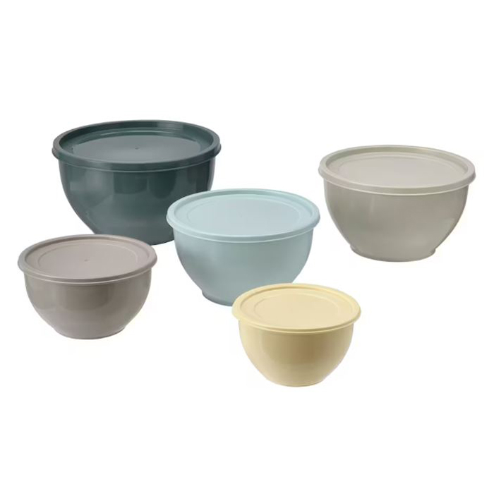 ظروف پلاستیکی 5 تکه ایکیا مدل GARNITYREN