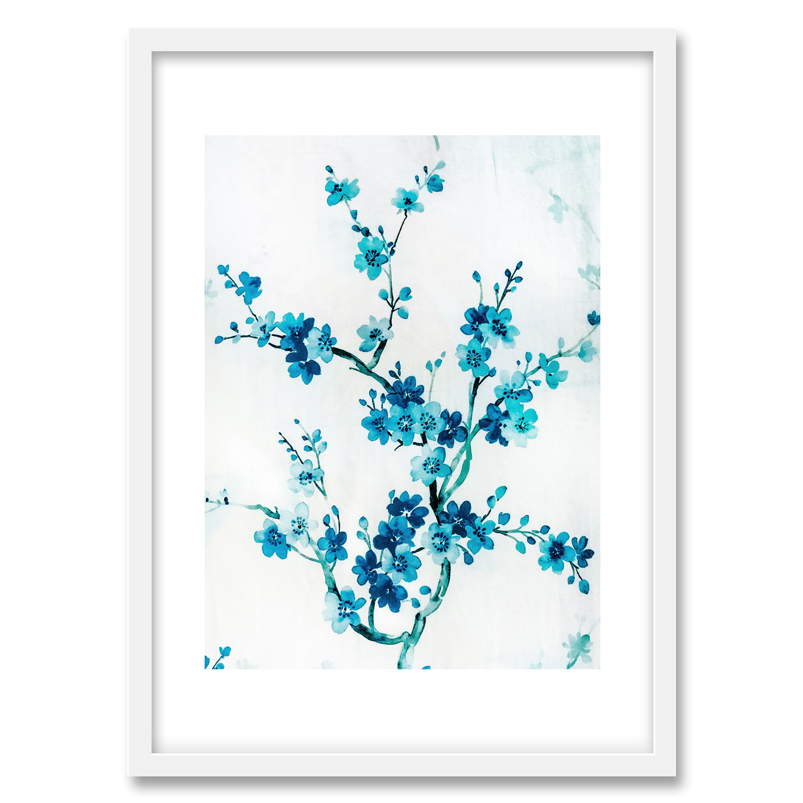 تابلو فورنیمو مدل شاخه گل مینیمال کد 12652W